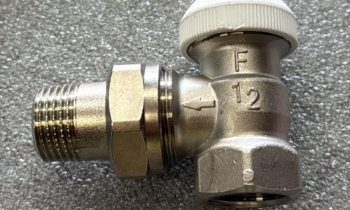 Herz TS-90 Thermostatic Valve Angle Model DN 15 kvs 1.1 1772491 for Heating and Heat Interface Unit Systems