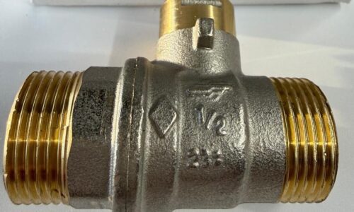 2-Way Brass Valve MM 3/4" X 1/2" - Elco MHS