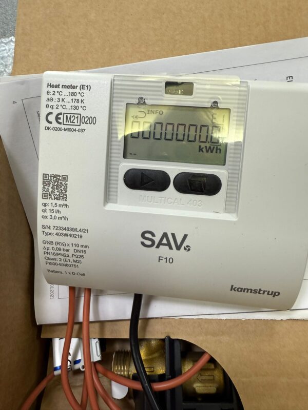 Kamstrup MULTICAL 403 Energy Meter - 3/4" BSP M 403W40219 - Image 2