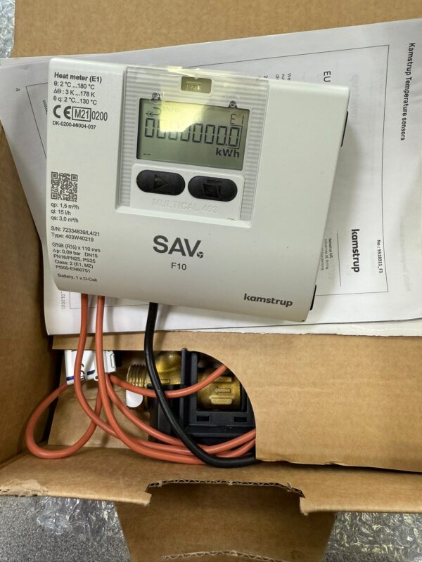 Kamstrup MULTICAL 403 Energy Meter - 3/4" BSP M 403W40219
