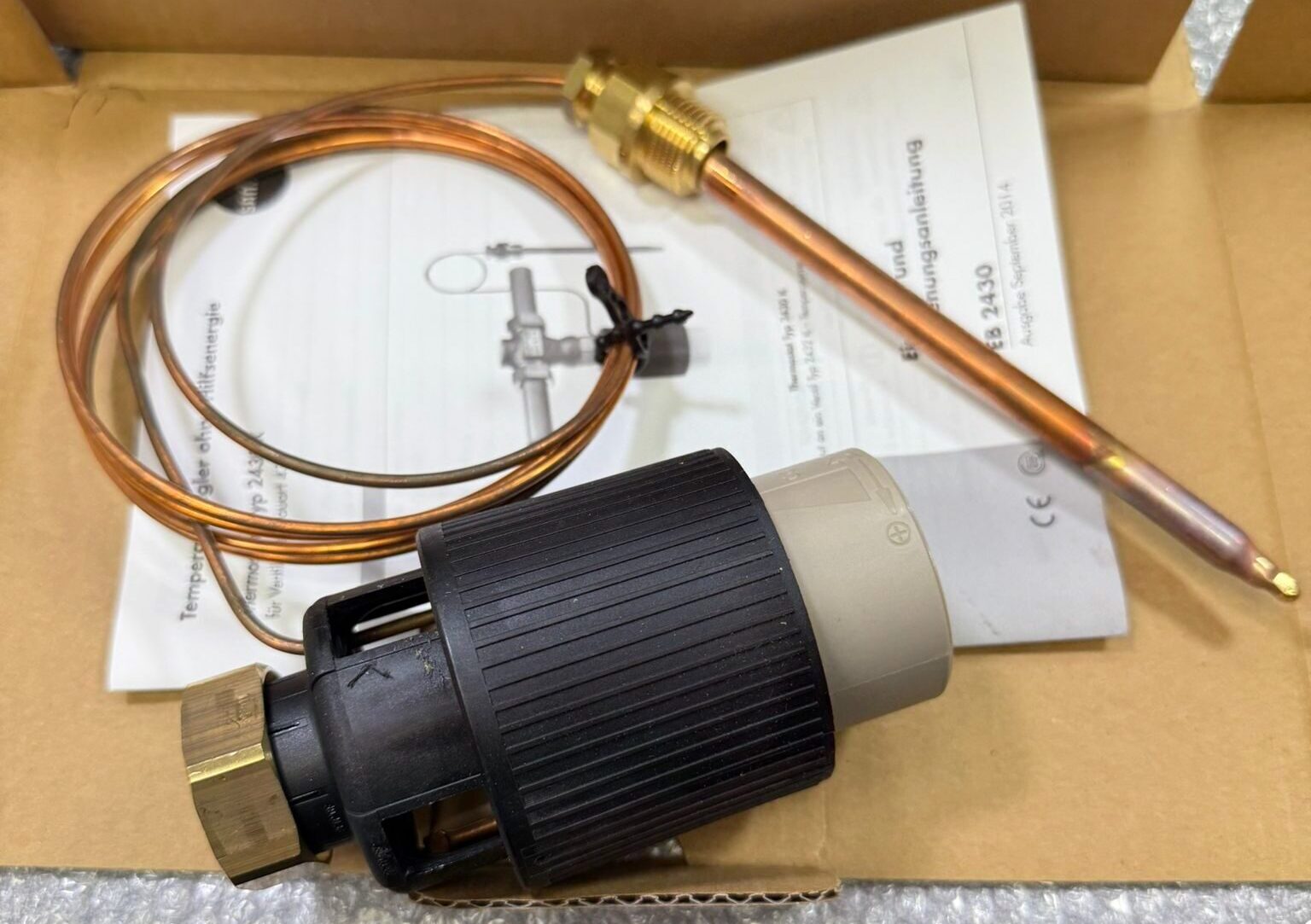 Ormandy Minibreeze thermostat head 43-2N for temperature controller