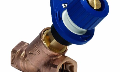 Resideo Double-Regulating Balancing Valve with internal thread, Rp 3/4 in, DN20