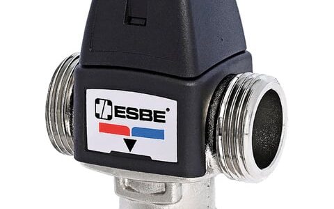 ESBE Thermostatic Mixing Valve 3/4″ BSP Male 1.2 Kvs