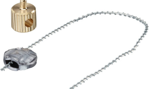Blocking pin with sealing wire for Hycocon balancing valves - Oventrop