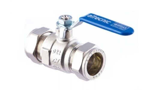 Altecnic Intaball Lever Ball Valve Blue 22mm