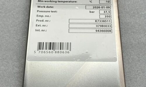 Danfoss 94366008 XB 06H 8 plate G3/4 heat exchanger