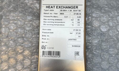 Danfoss XB 06H+-1 26 plate heat exchanger G3/4 inch 20H for HIU systems
