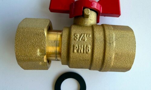 BV3401 - ¾" x ¾"  Isolation Valve (Red Handle) - Evinox ( EVI003-170 )