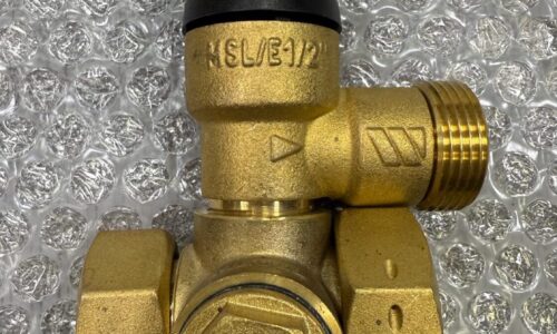 2.5 bar male male safety valve supplied with Danfoss Termix VX 3 way valve