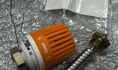 YGHP thermostatic head with capillary temperature sensor