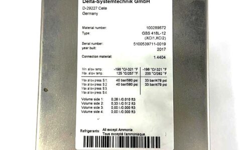 Type 4 HIU 418L-12 DHW Plate Heat Exchanger - KaMo