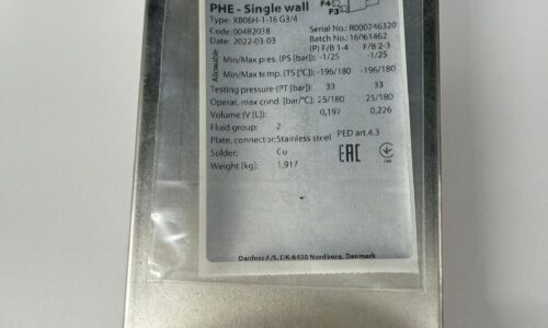 Danfoss 004B2038 XB06H-1-16 plate heat exchanger 4 x G3/4 for HIU systems