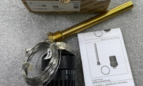 Temperature controller with immersion sensor G 1/2 inch 40-70C 5m capillary for heating and HIU systems