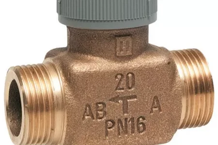 V5833A1029 - 3-Way Short Stroke Linear Mixing Valves PN16 DN15 Kvs 0,63 for Heating and HIU Systems