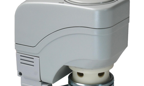 Siemens electric 3 port valve actuator 24V for heating and HIU systems
