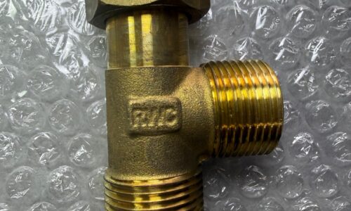 RWC Rapid brass tee union fitting male x male with female union for heating and HIU systems