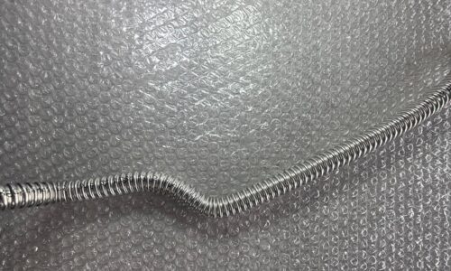 RWC Rapid flexible stainless steel hose assembly F x F union connections for heating and HIU systems
