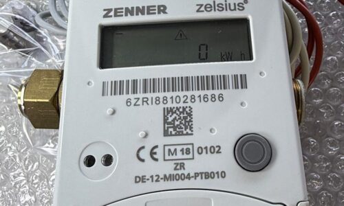 RWC Rapid Zenner Zelsius heat meter with temperature sensors for heating and HIU systems