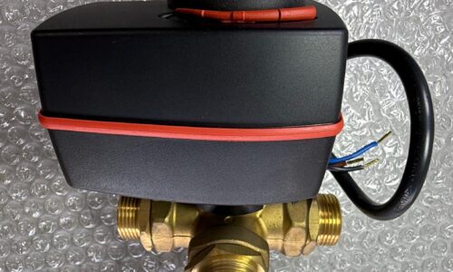 RWC Rapid motorised 3-port diverter valve assembly for heating and HIU systems