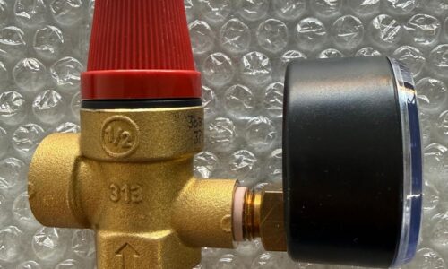 RWC Rapid Caleffi PRV 1/2 inch with pressure gauge